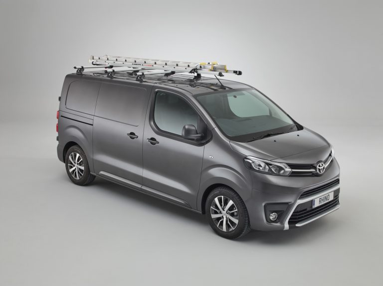 Rhino LadderStow – Ford Transit 2014>