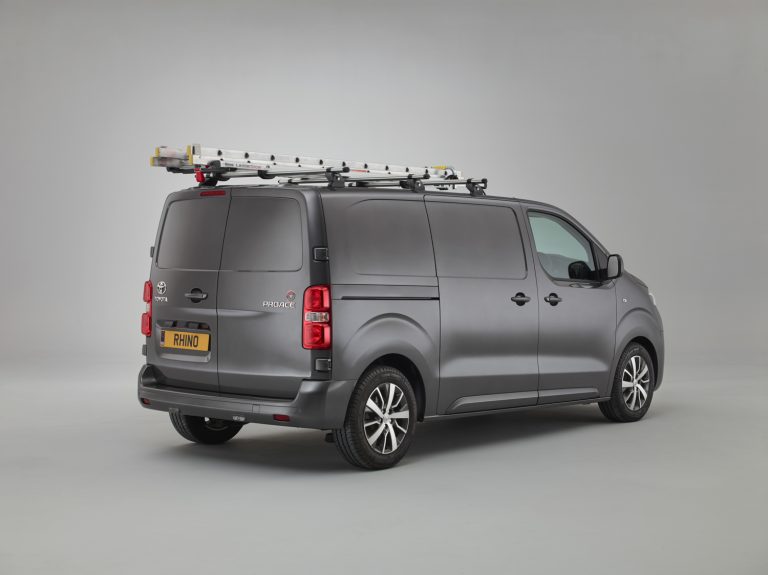 Rhino LadderStow – Ford Transit 2014>